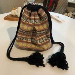 Grace Roberts NY Boho Crossbody Bucket Bag